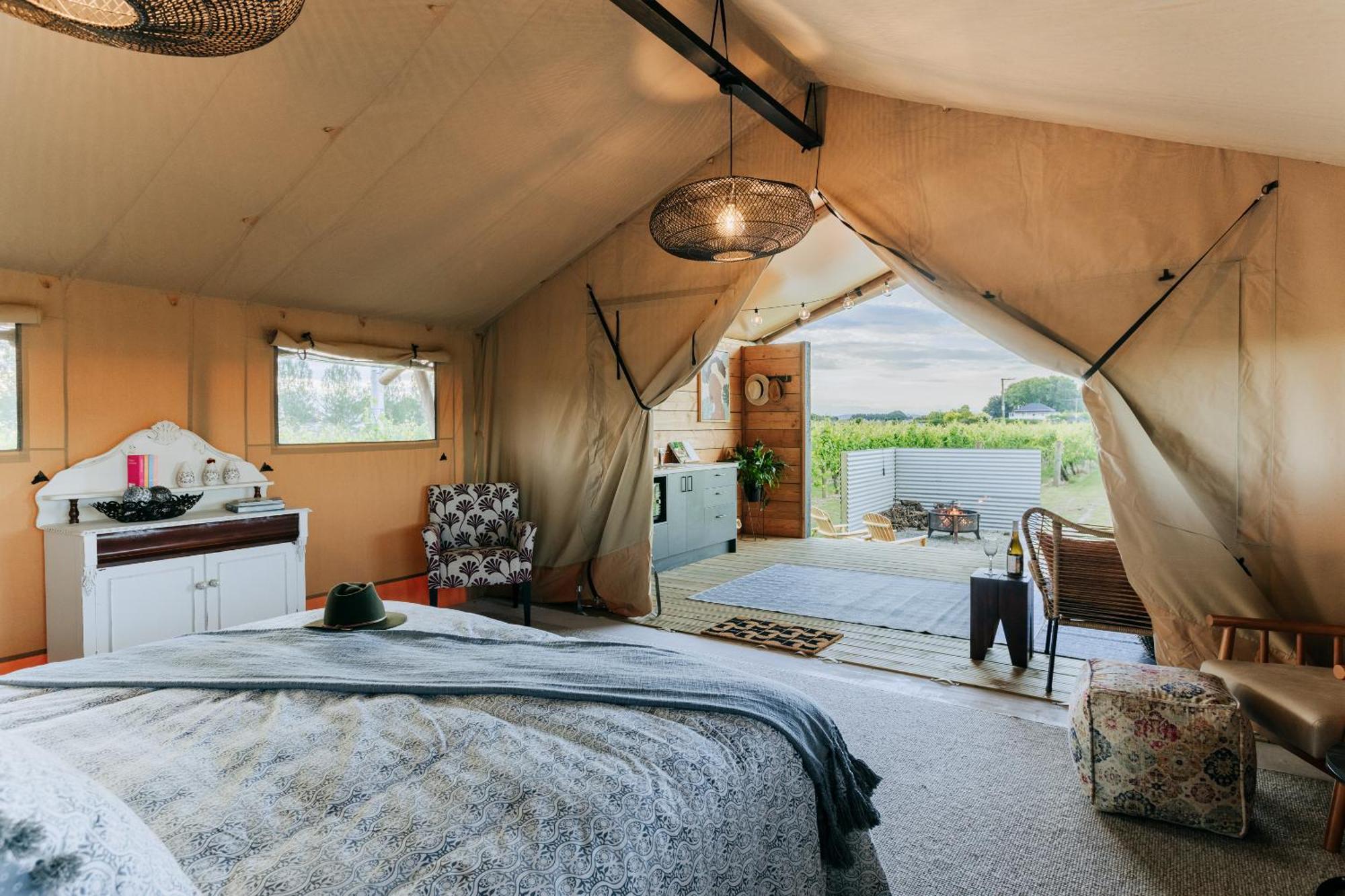 Villas & Vines Glamping Hastings Exterior foto